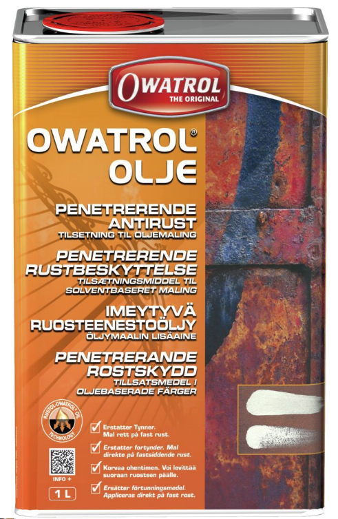 Owatrol Olje ruosteenestoöljy, 1L