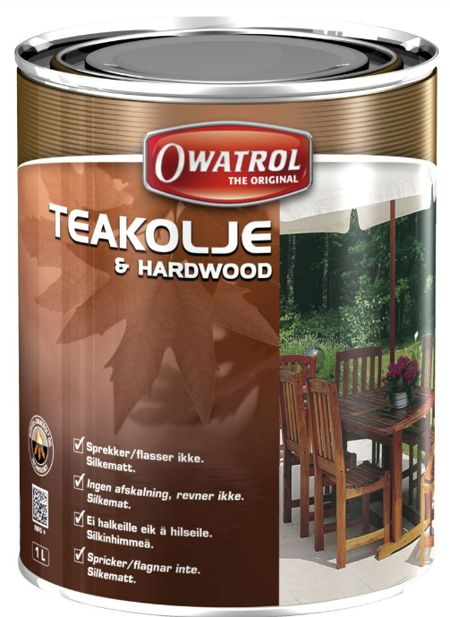 Owatrol tiikkiöljy, 1L