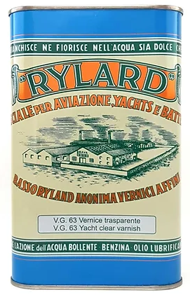 Rylard VG 63 Classic. Kiiltävä venelakka. Pakkauskoko 1 litra.