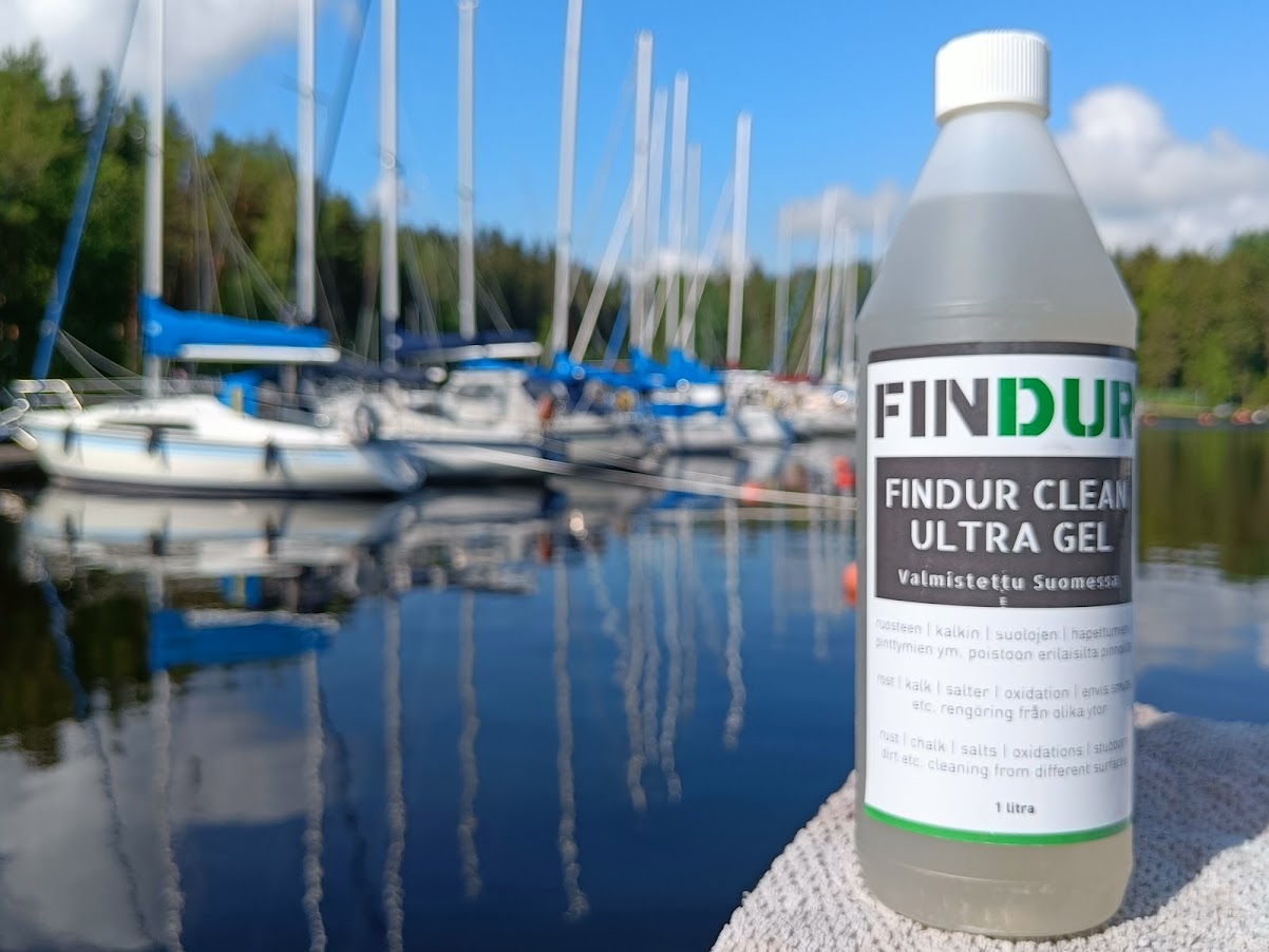 FINDUR ULTRA GEL – ruosteen ja pinttyneen lian poistoaine, 5L